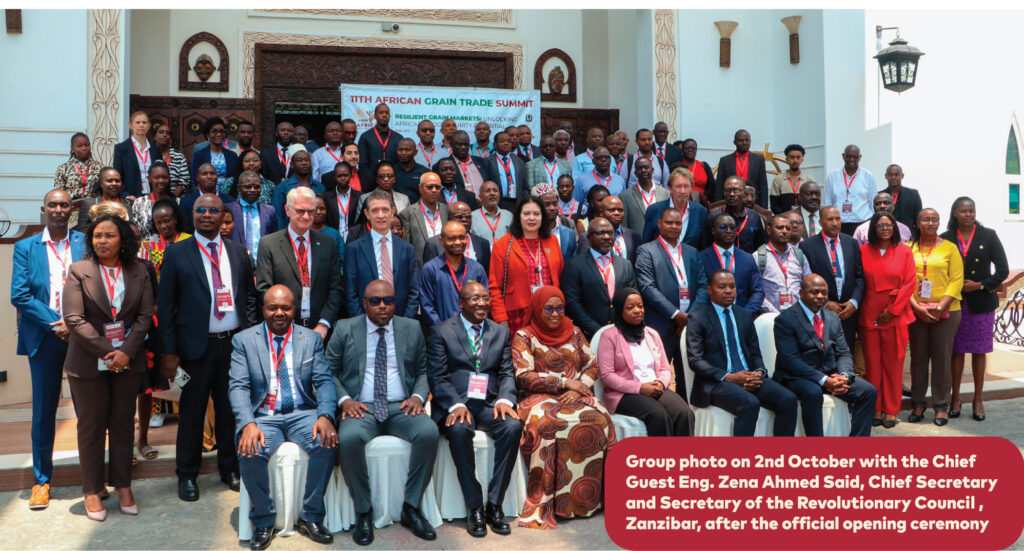 Zanzibar declaration on resilient grain markets in Africa: 7 resolutions adopted at the 11th African Grain Trade Summit (AGTS)